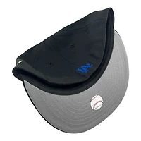 Los Angeles Dodgers Black Shooting Ball National League Patch Gray UV New Era 59FIFTY Fitted Hat