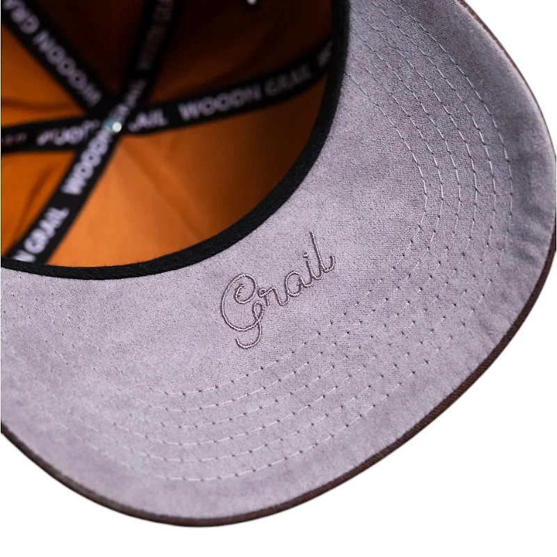 Utah Utes Neutrals The U Woodn Grail Snapback Hat