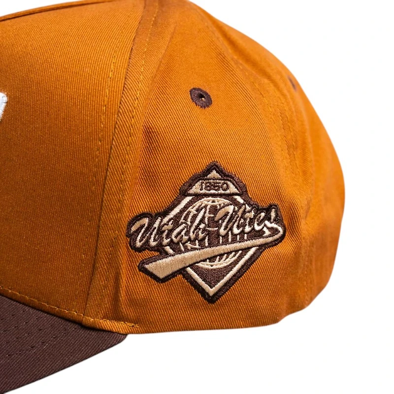 Utah Utes Neutrals The U Woodn Grail Snapback Hat