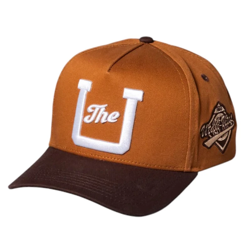 Utah Utes Neutrals The U Woodn Grail Snapback Hat
