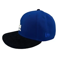 Los Angeles Dodgers Two Tone Corduroy 1984 Olympic Patch Icy UV New Era 59FIFTY Fitted Hat