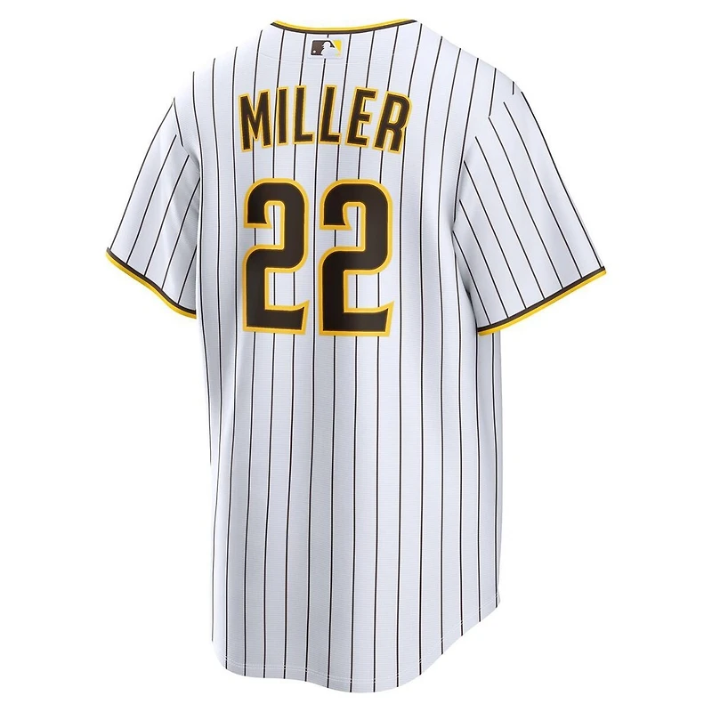 San Diego Padres Mason Miller White Home Nike Replica Jersey