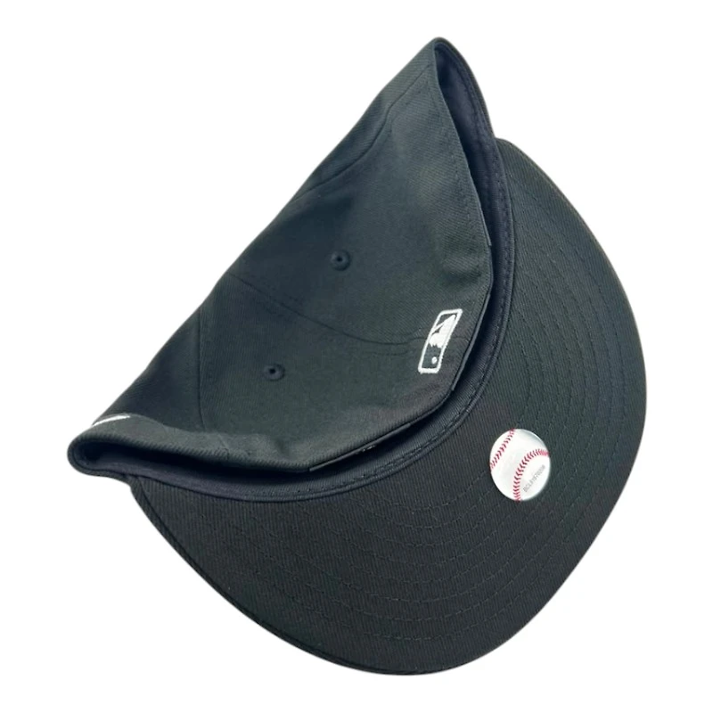 Los Angeles Dodgers Black "Night Series" Locker Room 2025 WS Champions Patch UV New Era 59FIFTY Fitted Hat