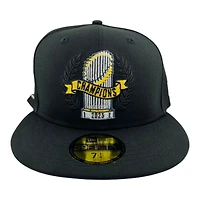 Los Angeles Dodgers Black Parade "Night Series" LA Logo Patch UV New Era 59FIFTY Fitted Hat