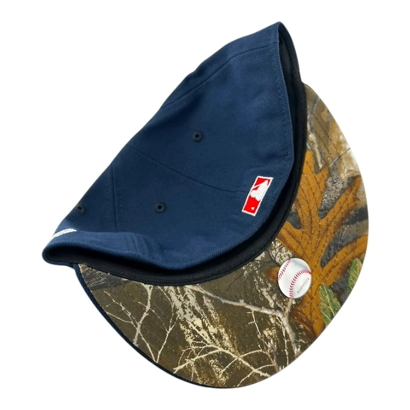 Los Angeles Dodgers Blue Oceanside Old English 1942 ASG Patch Realtree UV New Era 59FIFTY Fitted Hat