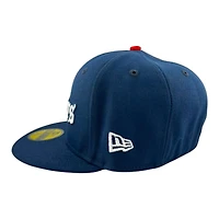 Los Angeles Dodgers Blue Oceanside Old English 1942 ASG Patch Realtree UV New Era 59FIFTY Fitted Hat