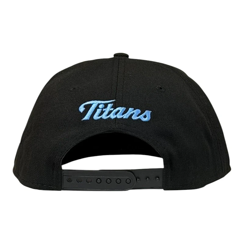 Tennessee Titans Black New Era 9SEVENTY Stretch Snapback Hat