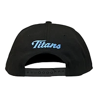 Tennessee Titans Black New Era 9SEVENTY Stretch Snapback Hat