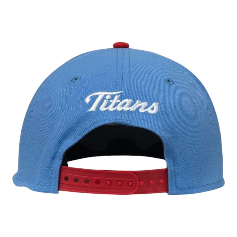 Tennessee Titans Radiant Blue Two Tone New Era 9SEVENTY Stretch Snapback Hat