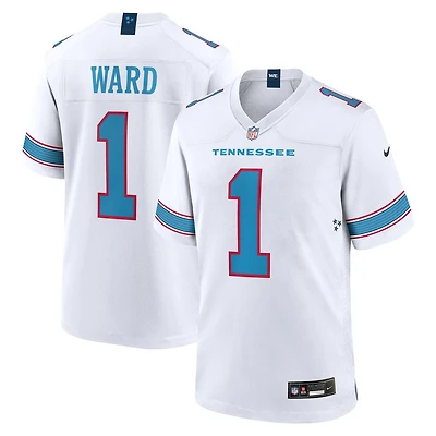 Tennessee Titans Cameron Ward Nike White Game Jersey