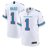 Tennessee Titans Cameron Ward Nike White Game Jersey
