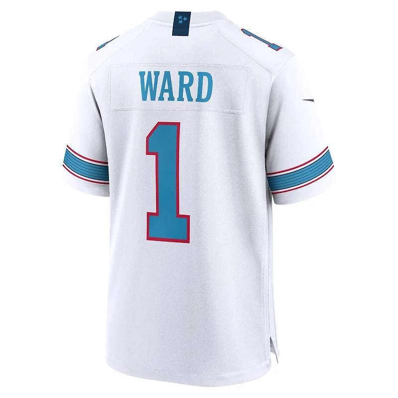 Tennessee Titans Cameron Ward Nike White Game Jersey