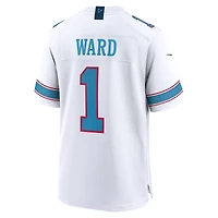 Tennessee Titans Cameron Ward Nike White Game Jersey