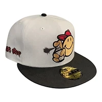 Worcester Red Sox Gray and Black The Woo Patch Kelly Green UV New Era 59FIFTY Fitted Hat