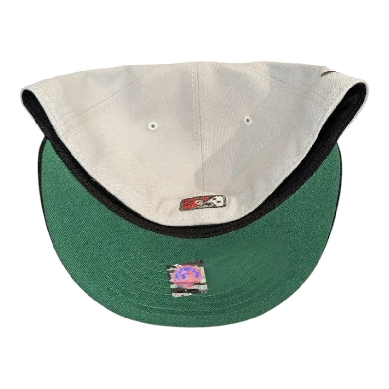 Worcester Red Sox Gray and Black The Woo Patch Kelly Green UV New Era 59FIFTY Fitted Hat