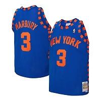 New York Knicks Stephon Marbury Royal Blue 2005-06 Mitchell & Ness Hardwood Classics Swingman Jersey