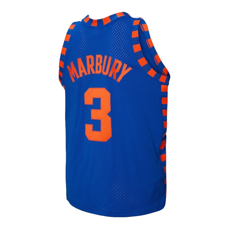 New York Knicks Stephon Marbury Royal Blue 2005-06 Mitchell & Ness Hardwood Classics Swingman Jersey