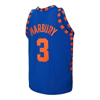 New York Knicks Stephon Marbury Royal Blue 2005-06 Mitchell & Ness Hardwood Classics Swingman Jersey
