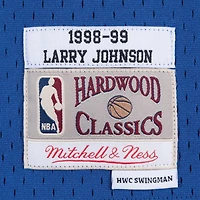 New York Knicks Larry Johnson Royal Blue 1998-99 Mitchell & Ness Hardwood Classics Swingman Jersey