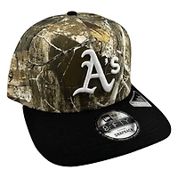 Oakland Athletics Realtree Camo and Black 2Tone New Era 9FIFTY A-Frame Snapback Hat