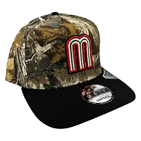 Mexico Realtree Camo and Black 2Tone New Era 9FIFTY A-Frame Snapback Hat