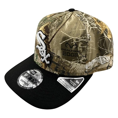Chicago White Sox Realtree Camo and Black 2Tone New Era 9FIFTY A-Frame Snapback Hat