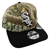 Chicago White Sox Realtree Camo and Black 2Tone New Era 9FIFTY A-Frame Snapback Hat
