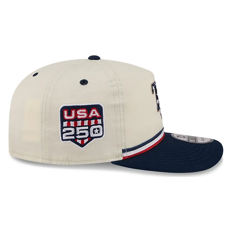 Tampa Bay Rays 2026 Fourth of July USA 250 Patch New Era 19TWENTY Adjustable Snapback Hat