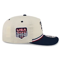 Tampa Bay Rays 2026 Fourth of July USA 250 Patch New Era 19TWENTY Adjustable Snapback Hat