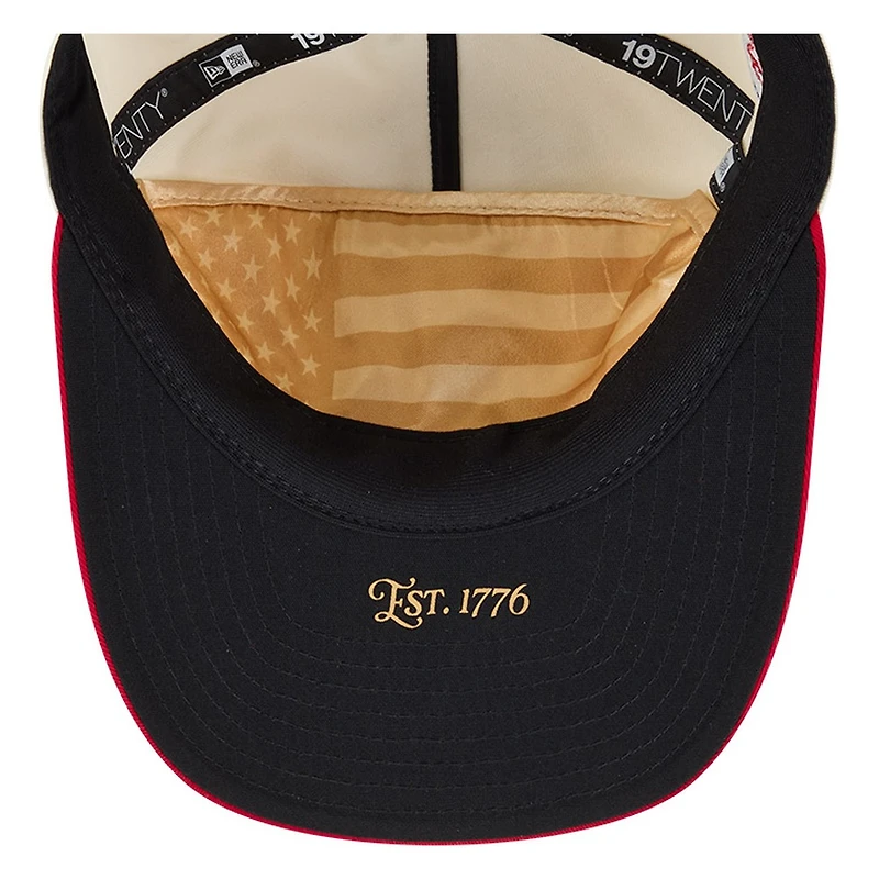 Pittsburgh Pirates 2026 Fourth of July USA 250 Patch New Era 19TWENTY Adjustable Snapback Hat