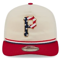 Pittsburgh Pirates 2026 Fourth of July USA 250 Patch New Era 19TWENTY Adjustable Snapback Hat