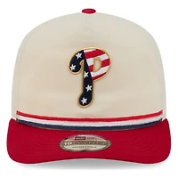 Philadelphia Phillies 2026 Fourth of July USA 250 Patch New Era 19TWENTY Adjustable Snapback Hat