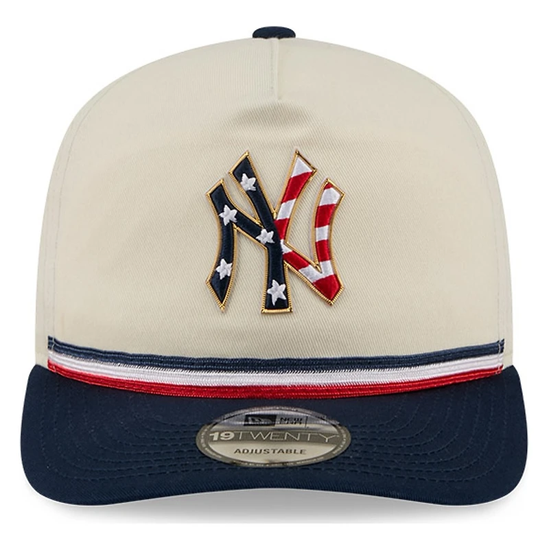 New York Yankees 2026 Fourth of July USA 250 Patch New Era 19TWENTY Adjustable Snapback Hat