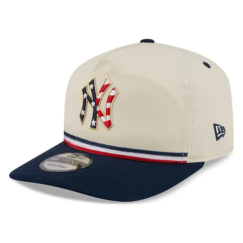 New York Yankees 2026 Fourth of July USA 250 Patch New Era 19TWENTY Adjustable Snapback Hat