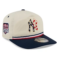 New York Yankees 2026 Fourth of July USA 250 Patch New Era 19TWENTY Adjustable Snapback Hat