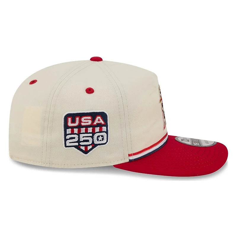 Miami Marlins 2026 Fourth of July USA 250 Patch New Era 19TWENTY Adjustable Snapback Hat