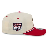 Miami Marlins 2026 Fourth of July USA 250 Patch New Era 19TWENTY Adjustable Snapback Hat