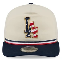 Los Angeles Dodgers 2026 Fourth of July USA 250 Patch New Era 19TWENTY Adjustable Snapback Hat