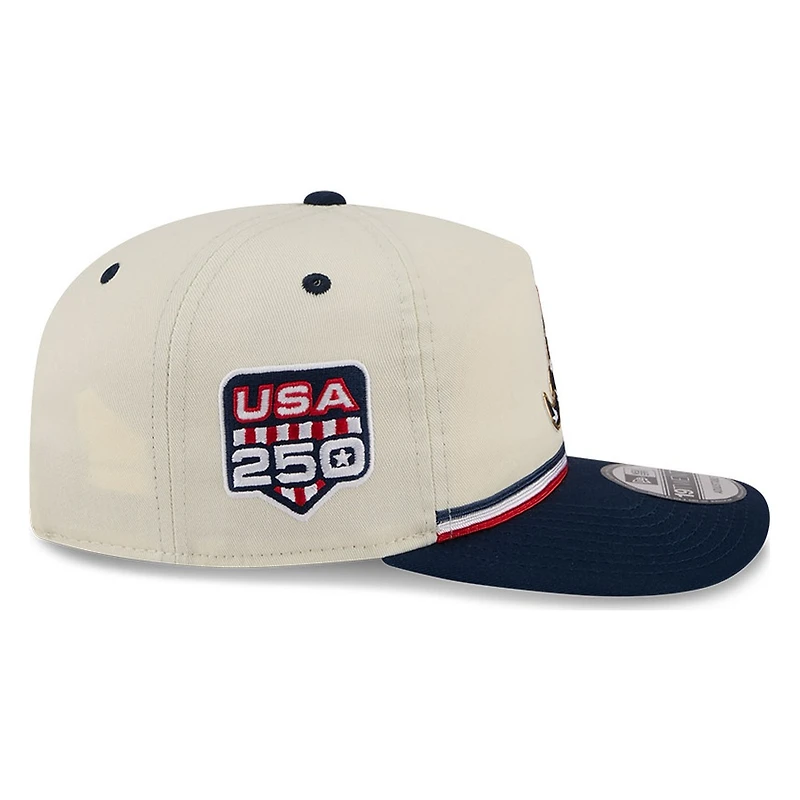 Atlanta Braves 2026 Fourth of July USA 250 Patch New Era 19TWENTY Adjustable Snapback Hat