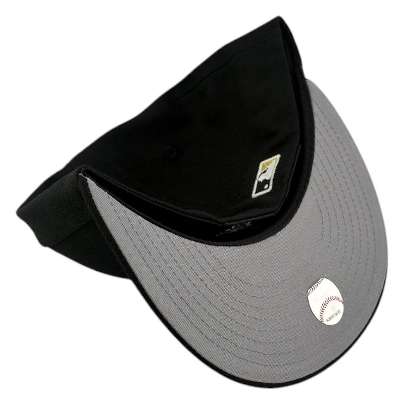 Los Angeles Dodgers Black "Estrella" Back to Champs Patch New Era 59FIFTY Fitted Hat