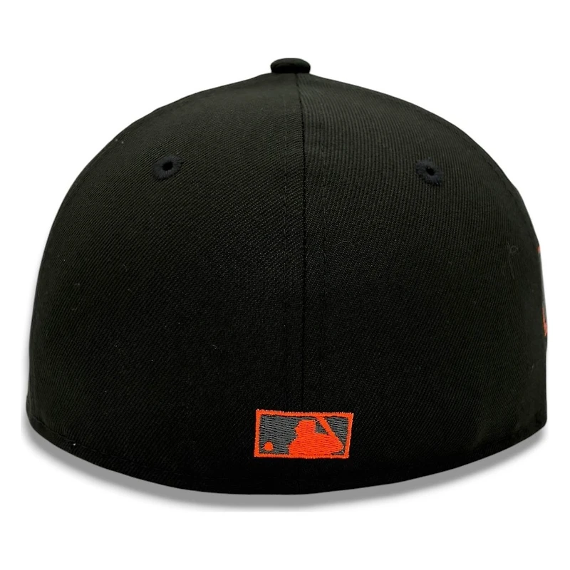Philadelphia Phillies Black Swirl Logo 1996 All Star Game Patch Lavender UV New Era 59FIFTY Fitted Hat