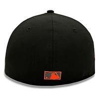 Philadelphia Phillies Black Swirl Logo 1996 All Star Game Patch Lavender UV New Era 59FIFTY Fitted Hat