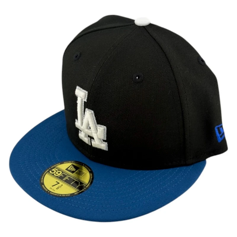 Los Angeles Dodgers Black and Blue Ohtani JPN to LA Patch New Era 59FIFTY Fitted Hat