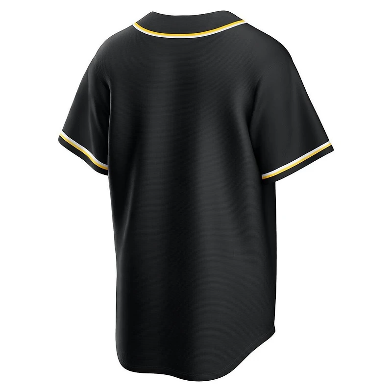 San Diego Padres Black Fashion Blank Nike Replica Jersey