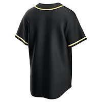 San Diego Padres Black Fashion Blank Nike Replica Jersey