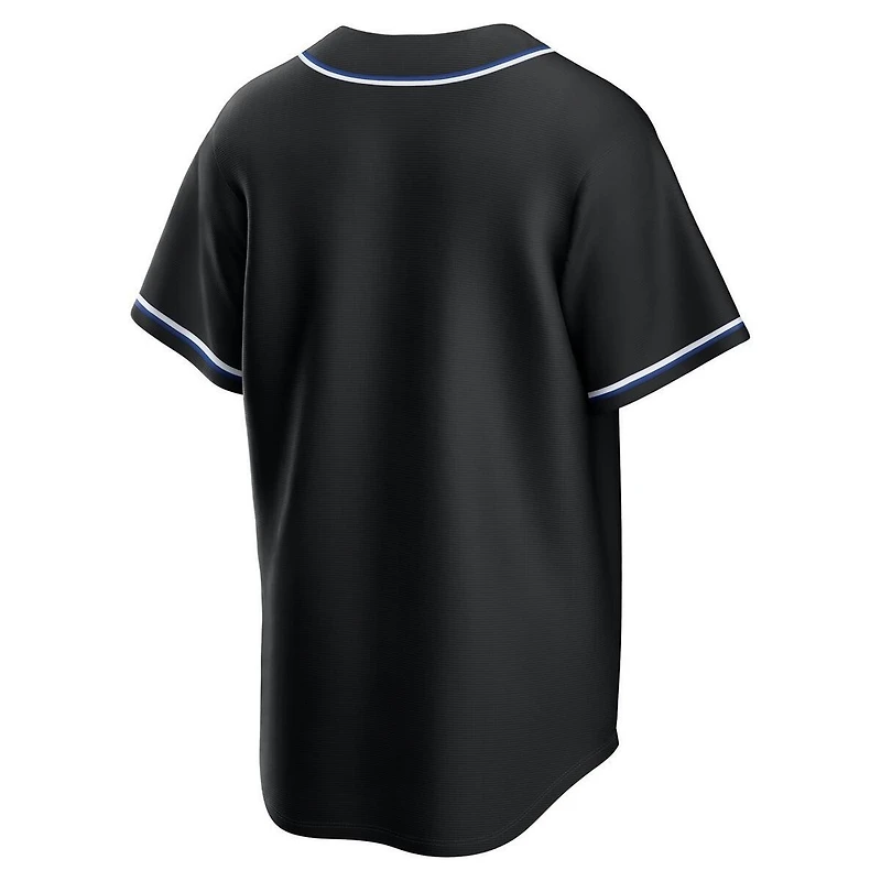 Kansas City Royals Black Fashion Blank Nike Replica Jersey