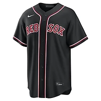 Boston Red Sox Black Fashion Blank Nike Replica Jersey