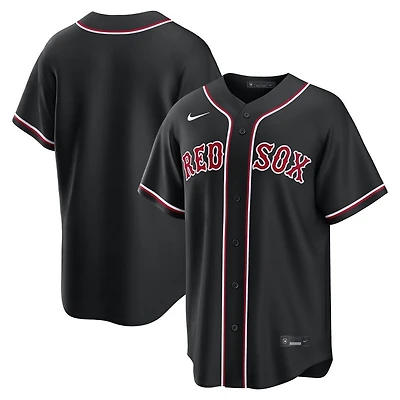 Boston Red Sox Black Fashion Blank Nike Replica Jersey