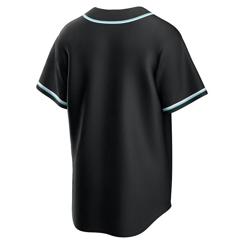 Arizona Diamondbacks Black Fashion Blank Nike Replica Jersey