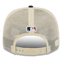 Milwaukee Brewers 2026 Fourth of July USA 250 Patch New Era 9SEVENTY Trucker Adjustable Snapback Hat